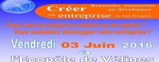 affiche Forum des créateurs et repreneurs d'entreprises